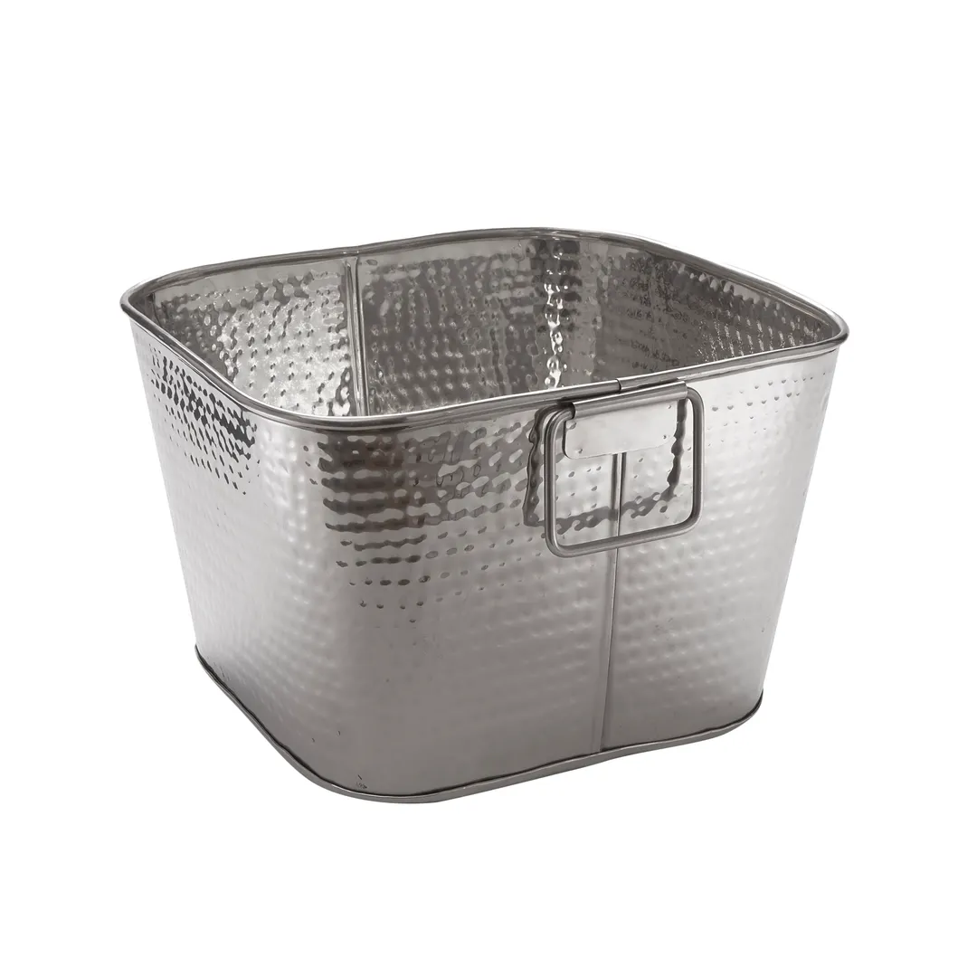 American Metalcraft STH14 Commercial Tub, 22.5 Qt 21.3 L, 14" L x 8.5" H, Stainless Steel Finish