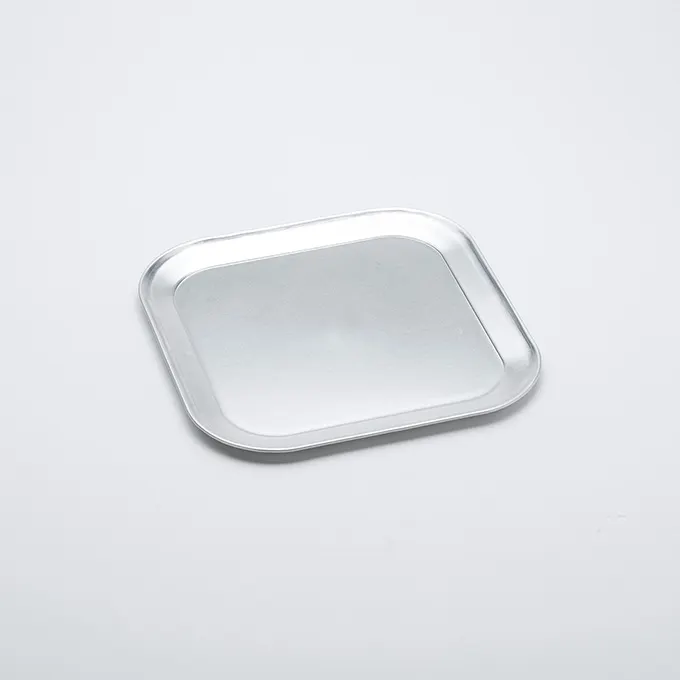 American Metalcraft STP10 Pizza Pan, 10" x 10" Square, 18-Gauge Aluminum, Wide Rim