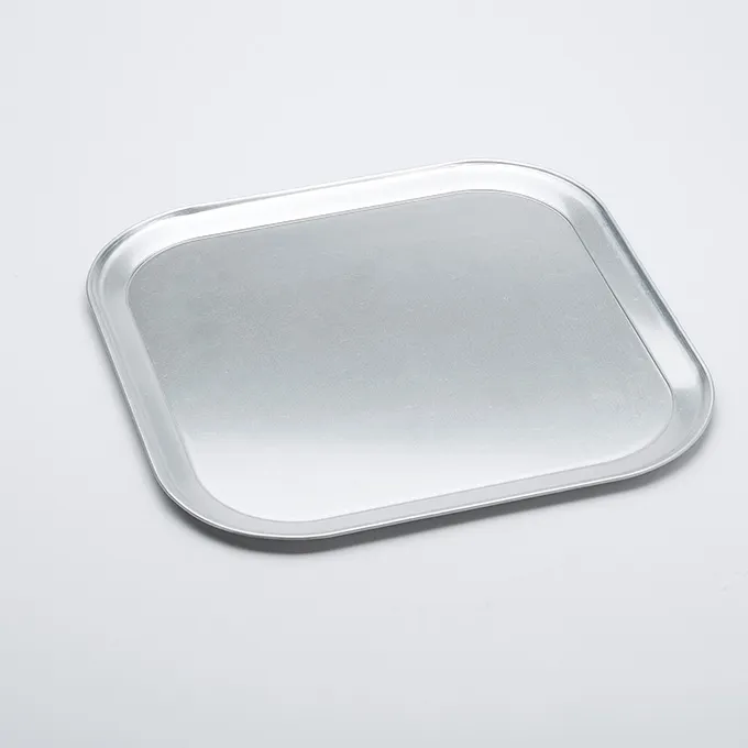 American Metalcraft STP14 Thin Square Pizza Pan, 14" x 14", 18-Gauge Aluminum, Wide Rim, Solid