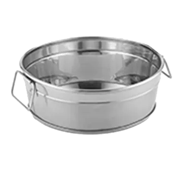 American Metalcraft STUB83 37-Oz Tub, 8" Dia x 3-1/8" H, Stainless Steel, Satin/Mirror Finish