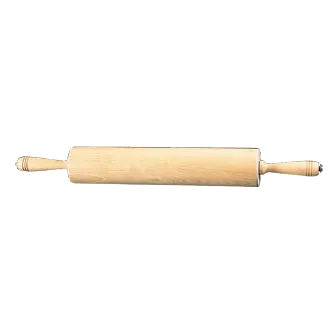 American Metalcraft WRPC5715 Rolling Pin – 15" Length, 2" Diameter, Wood Construction, Hand Wash Only
