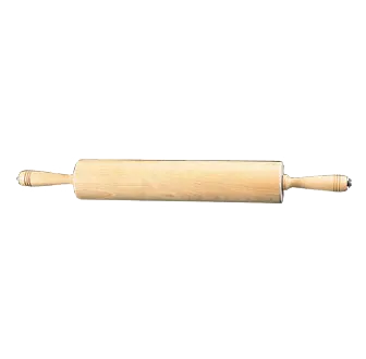 American Metalcraft WRPC5718 Rolling Pin – 18" Wide, 2" Diameter Barrel, Wood, Hand Wash Only