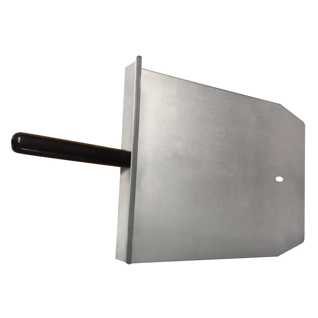 Cadco COS-1 Pizza Peel – Rectangular Aluminum Oven Spatula, 20" - 29" Blade, Insulated Vinyl Handle