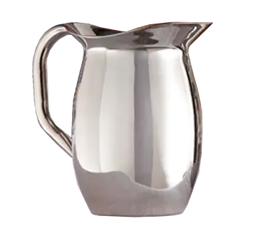 American Metalcraft DWP44 Bell Pitcher, 44 oz Double‑Wall Stainless, 4‑½" x 8‑⅛" H, Mirror