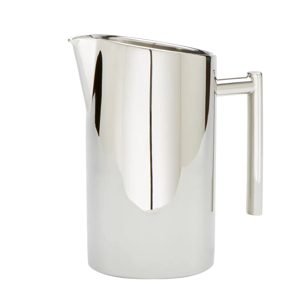 American Metalcraft DWWP50 Water Pitcher 50 oz Stainless Steel 4‑3/8"L x7"W x8"H With Handle