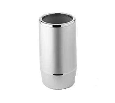 American Metalcraft WCFS462 - 5" Dia x 9" H Insulated Acrylic Wine Bucket, Silver, Holds 1 Bottle