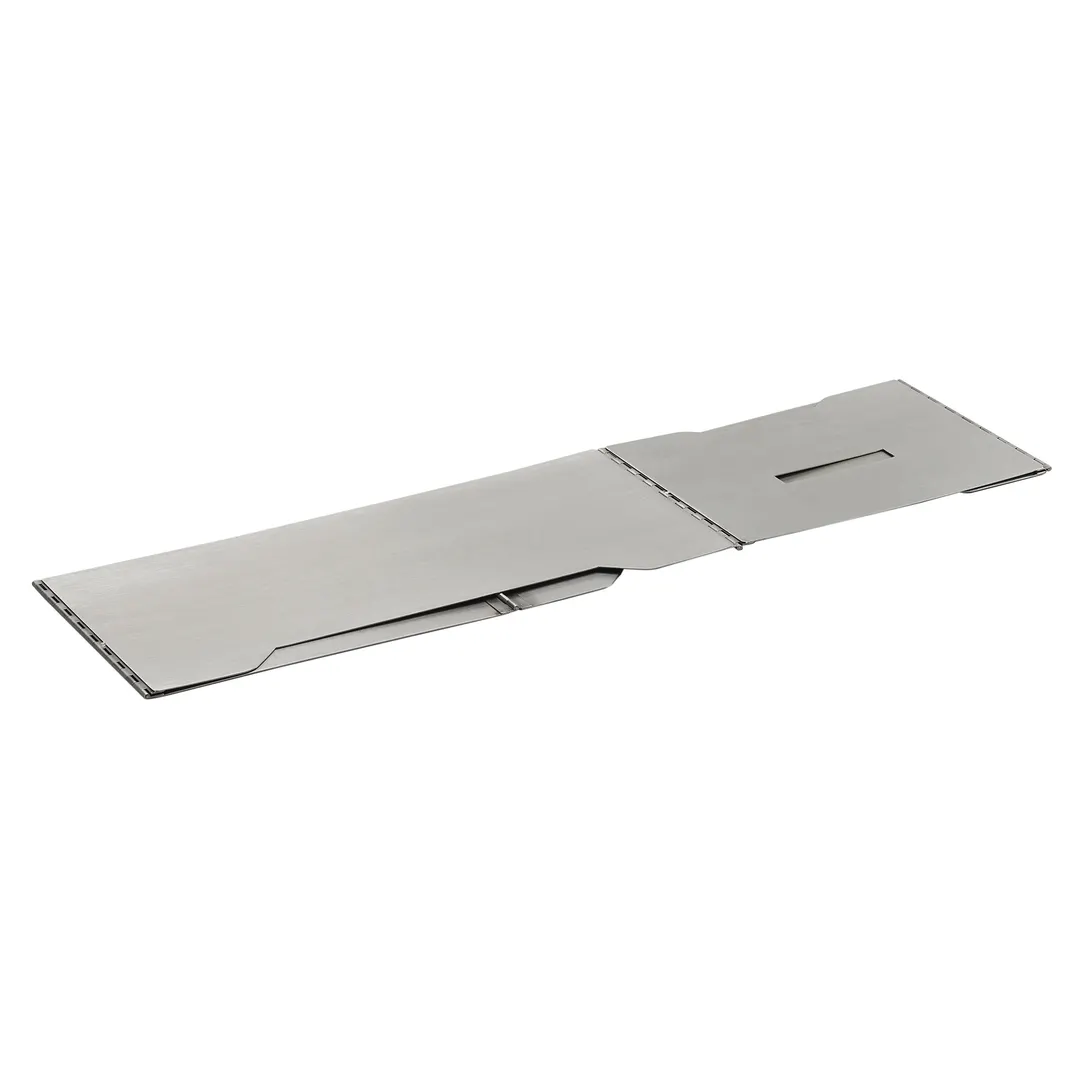Cal-Mil 3644-55 Chafer Set, 8-Quart, 21"W x 13"D x 11-1/4"H, Steel Lid, Frame, Fuel Cell Rail