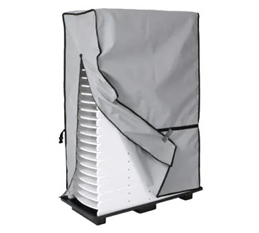 Forbes Industries C450-COVER Chair Cover, 19" x 36" x 58" H, Fits 25 C450 Chairs, 42" Nylon, Grey