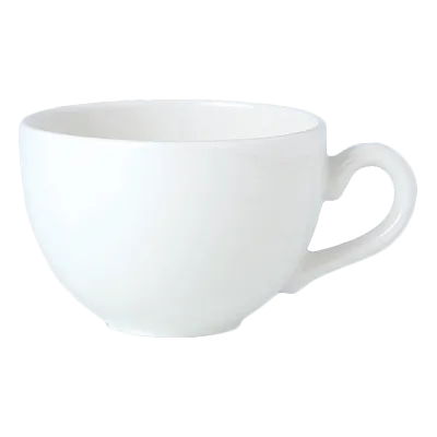 Steelite 11010150 - Low Cup Cup, 16 oz (5.875" x 5.25" x 3.25"), Ceramic, Dishwasher Safe - 1 Dozen