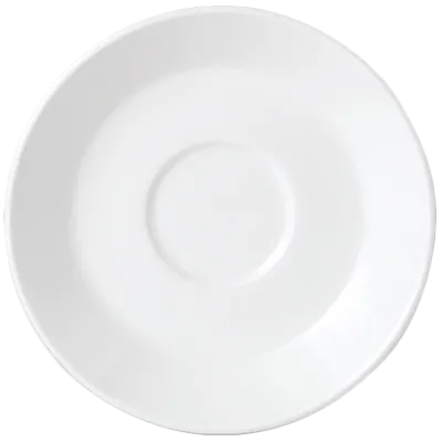 Steelite 11010218 6" Round Ceramic Saucer, Vitrified, Dishwasher/Oven Safe to 530°F - 36/Case