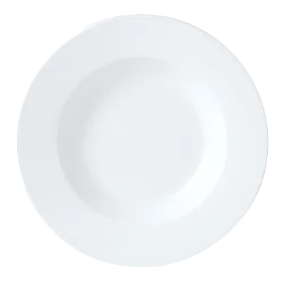Steelite 11010314 - 10" Round Pasta Bowl, 14.5 Oz Ceramic, Dishwasher & Oven Safe To 530°F - 1 Dozen