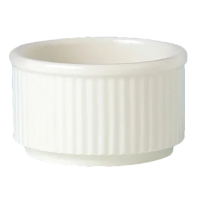 Steelite 11010322 Ramekin Sauce Cup, 2.5 Oz (2.5" x 1.5"), Ceramic Oven Safe to 530°F - 36/Case