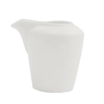 Steelite 11010839 Creamer, 2.5 Oz, 3.0" x 2.0" x 2.63", Ceramic, Oven Safe to 530°F - 1 Dozen