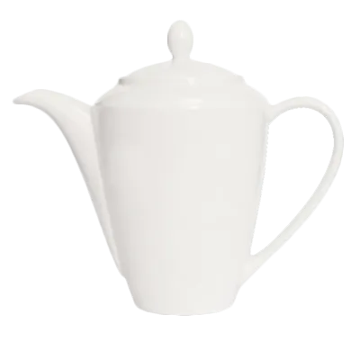 Steelite 11010846 - Madison Size 2 Coffee/Tea Pot Lid, 4.75" Ceramic, Oven Safe to 530°F - 1 Dozen