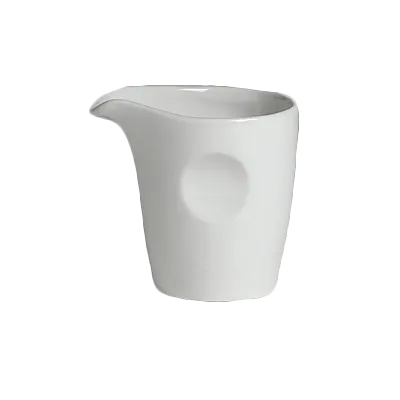 Steelite 11070557 Creamer Pitcher, 3 oz Pourer, 3.0" x 2.825" China, Oven Safe 530°F - 1 Dozen