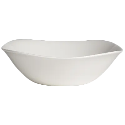 Steelite 11070602 - Square China Bowl, 8" Diameter, 32 Oz, Vitrified, Oven Safe To 530°F - 1 Dozen
