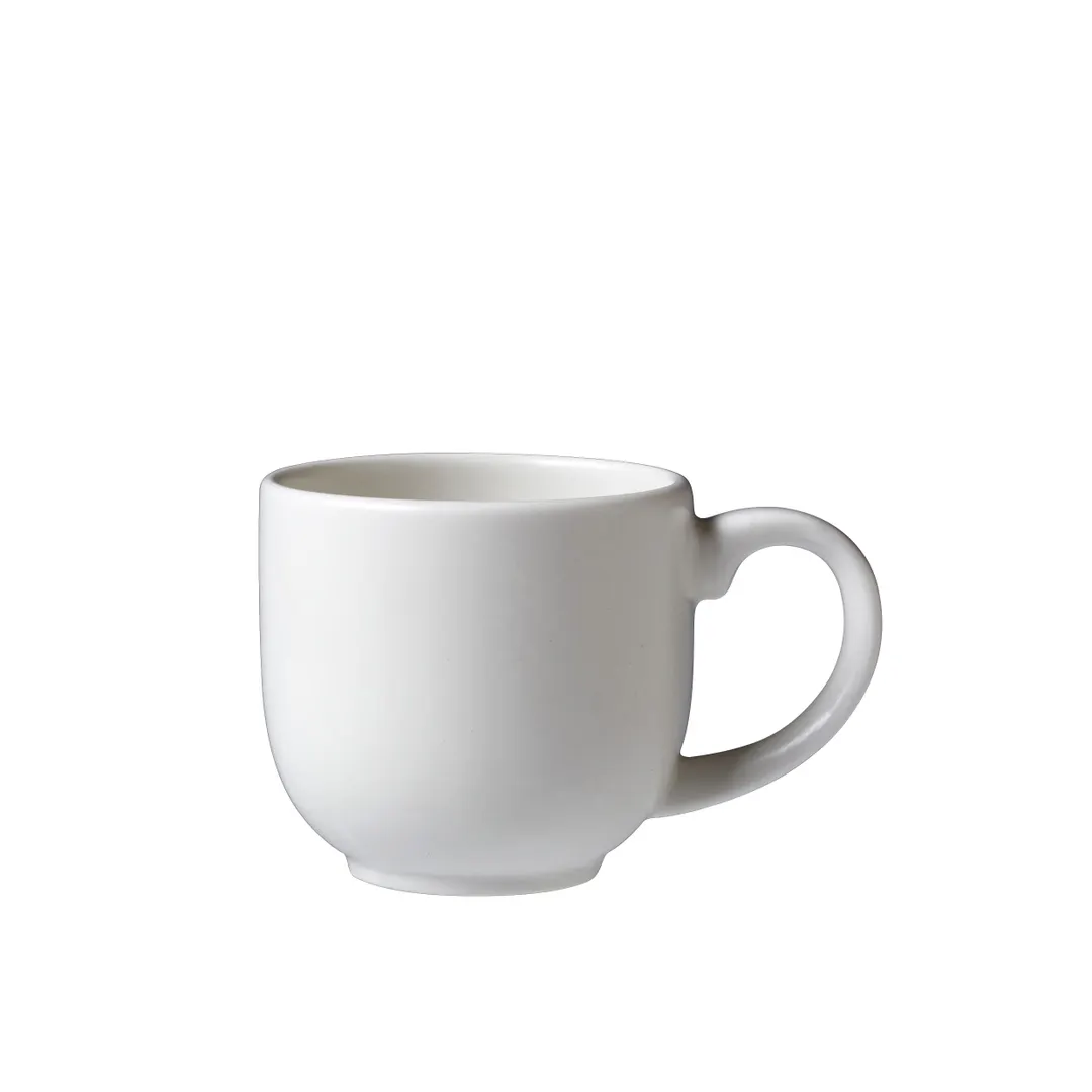 Steelite 11070626 City Mug, 4.0 oz (3.625" x 2.5" x 2.25"), China, Oven Safe to 530°F - 1 Dozen