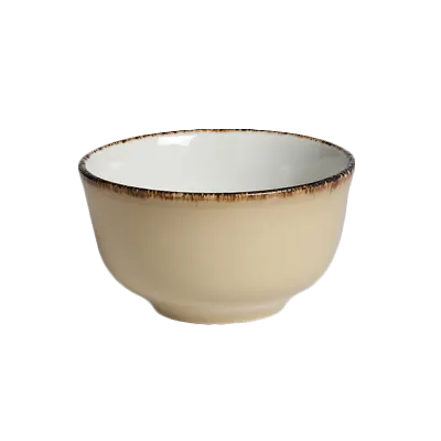Steelite 11200379 Bouillon Cup, 8 oz, 3.875" x 2.25", Wheat China, Oven Safe to 530°F - 1 Dozen