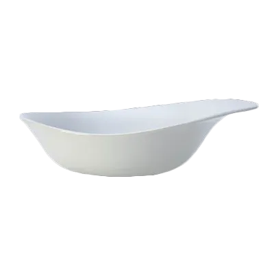 Steelite 11280518 - 10" Freeform China Bowl, 26 oz, Alumina Vitrified, Oven Safe 530°F - 1 Dozen