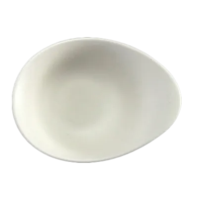 Steelite 11280525 4 Oz Ceramic Bowl, Free‑Form 5" Diameter, Vitrified, Oven Safe to 530°F - 1 Dozen