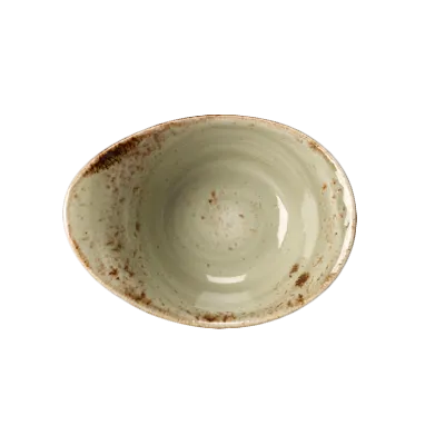 Steelite 11310525 - 4 Oz Green Ceramic Bowl, 5" Craft, General Use, Oven Safe To 530°F, 1 Dozen