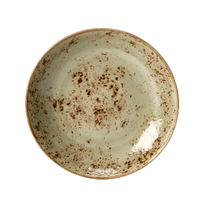 Steelite 11310571 Taste Coupe Bowl, 5" Round Green Ceramic, 4 oz, Oven Safe to 530°F - 24/Case