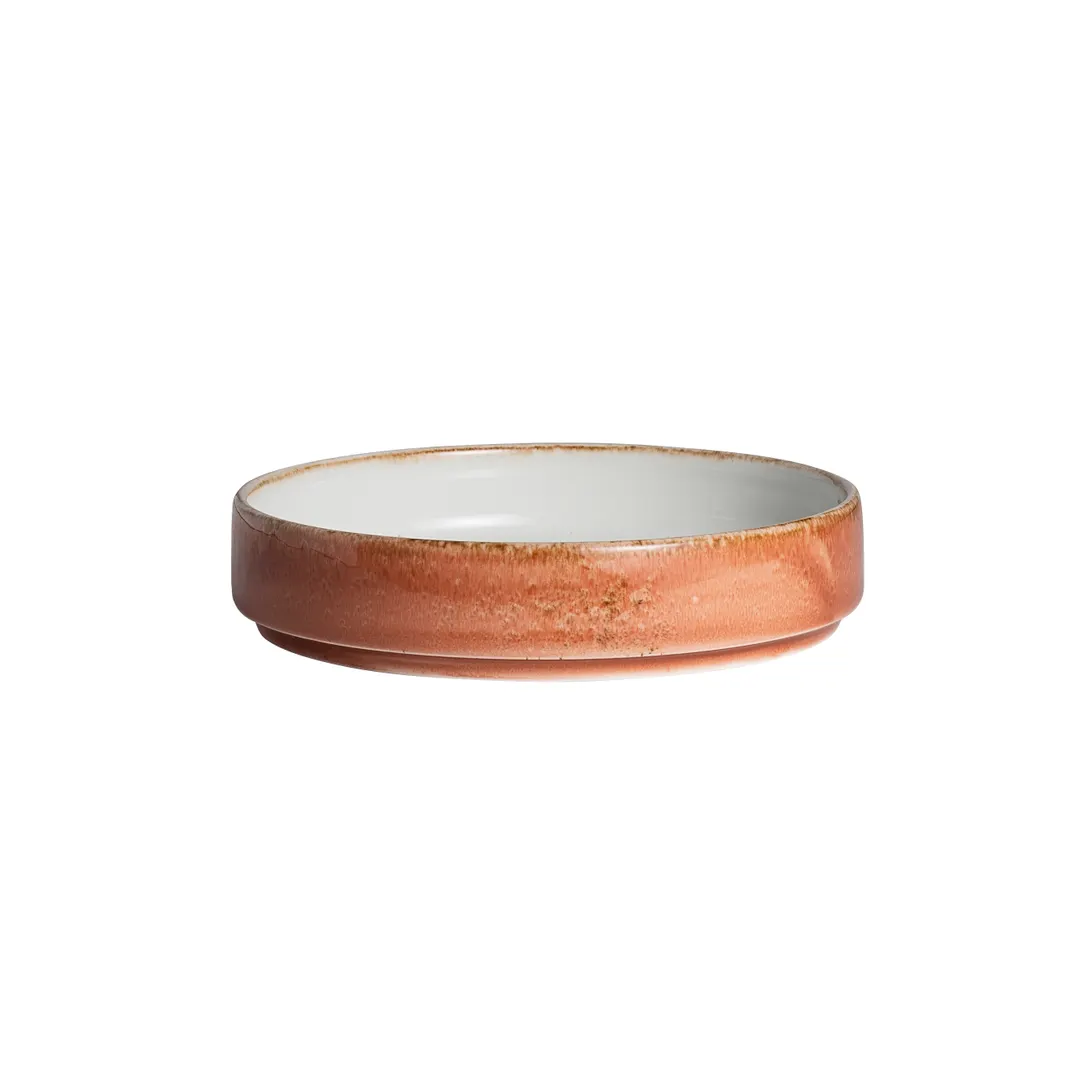 Steelite 11330561 - Terracotta Ceramic Bowl, 5.5" x 1.5", 10.5 Oz, Oven Safe 530°F - 1 Dozen