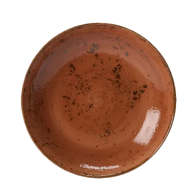 Steelite 11330571 - 5" Terracotta Round Bowl, 4 oz Ceramic, Oven Safe to 530°F/275°C - 24/Case