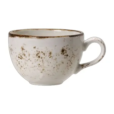 Steelite 11550150 Low Cup 16 Oz White 5.875" x 5.0" x 3.25" Ceramic, Heat Safe 530°F - 1 Dozen