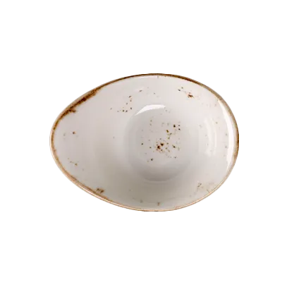 Steelite 11550525 - 4 oz White Ceramic Bowl, 5" diameter, Oven Safe to 530°F - 1 Dozen