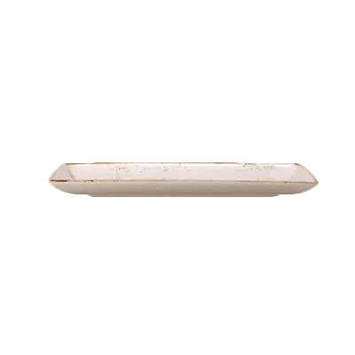 Steelite 11550553 Square Tray, 10.5" x 10.5" x 0.75", White Ceramic, Oven Safe 530°F, 6/Case