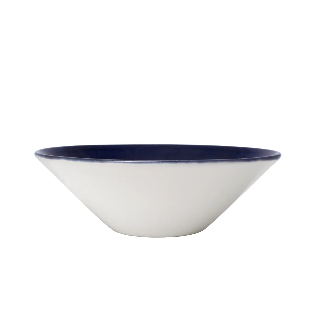 Steelite 12010596 Essence Bowl - 30 Oz (8" x 2.5") China, Vesuvius Lapis, Oven Safe 530°F - 1 Dozen