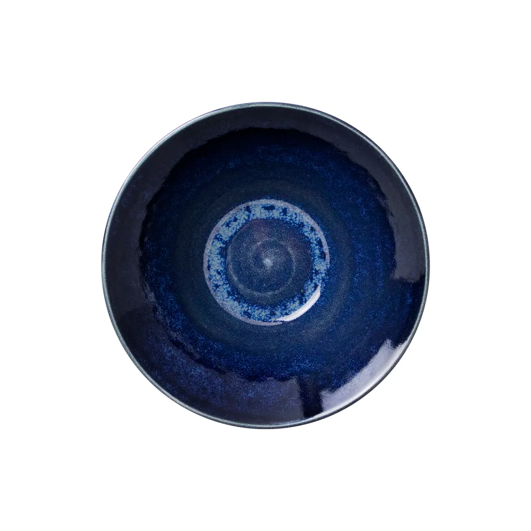 Steelite 12010596 Essence Bowl - 30 Oz (8" x 2.5") China, Vesuvius Lapis, Oven Safe 530°F - 1 Dozen
