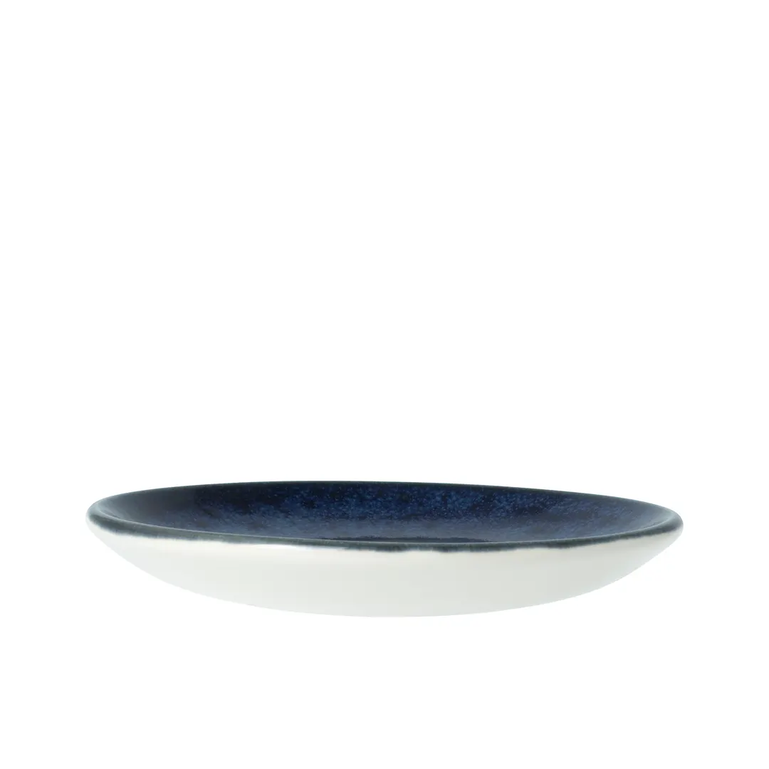 Steelite 1201X0043 Liv Saucer, 5.0" x 0.75" Round Vitrified, Lapis Finish, Oven Safe 530°F - 1 Dozen