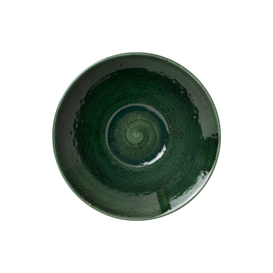 Steelite 12030595 Bowl 5 oz, 4.5" x 1.625", Burnt Emerald Vesuvius Finish, Oven Safe 530°F - 1 Dozen