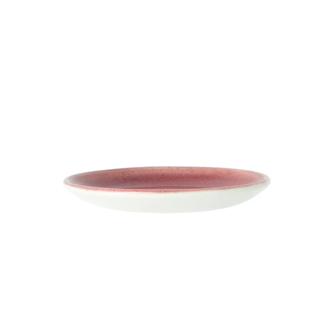 Steelite 1204X0043 Liv Saucer, 5.0" x 0.75" Rose Quartz Vesuvius, Ceramic, Oven Safe 530°F - 1 Dozen