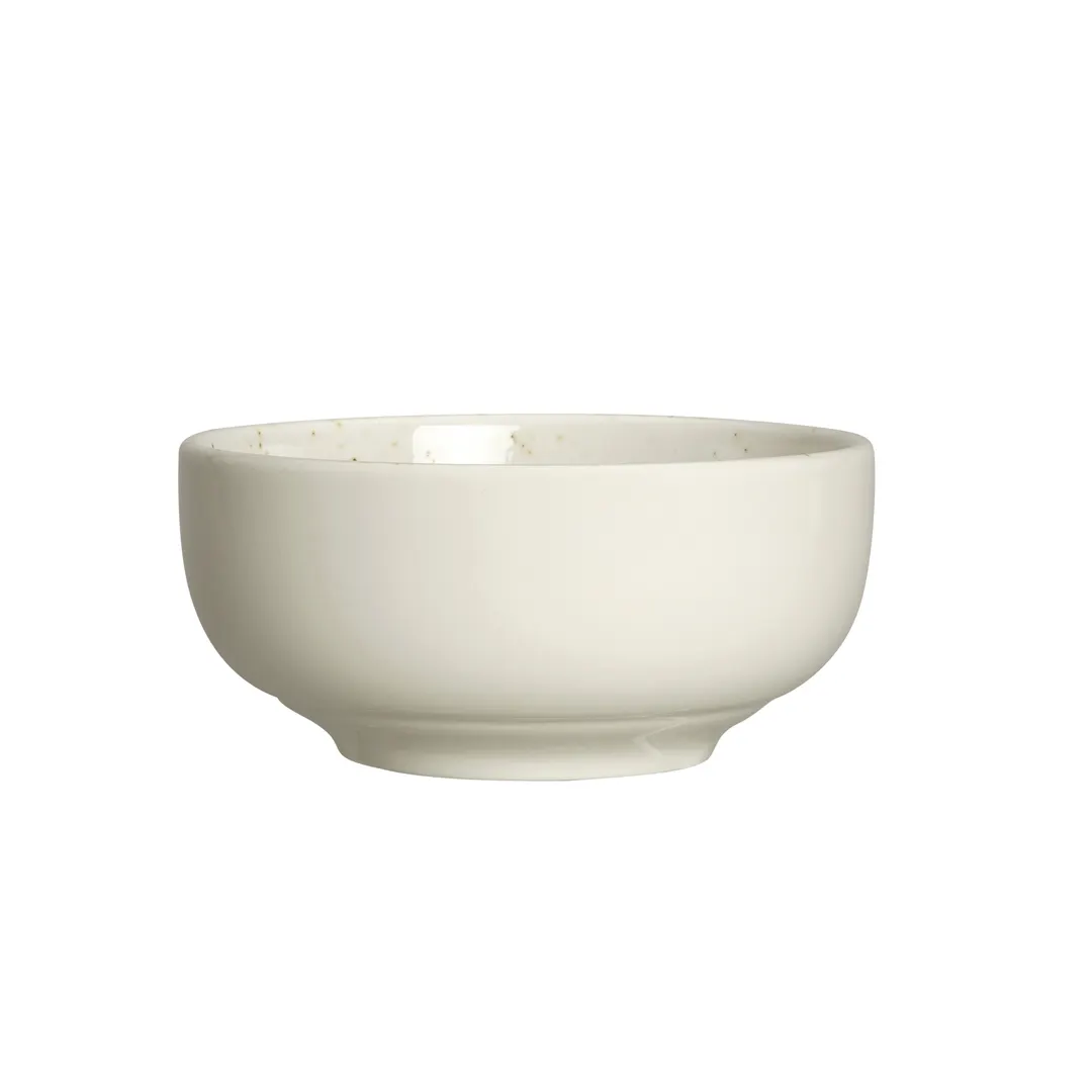 Steelite 12150481 - 16.5 Oz China Bowl, 5-1/4" Dia x 2-1/4" H, Vitrified Gray - 1 Dozen