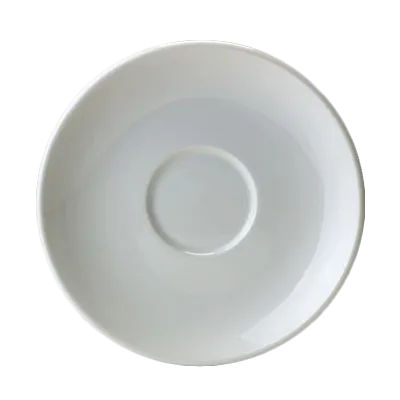 Steelite 1340X0043 - Round Saucer, 5.0" x 0.75", Alumina Vitrified, Oven Safe to 530°F/275°C - 36/Case