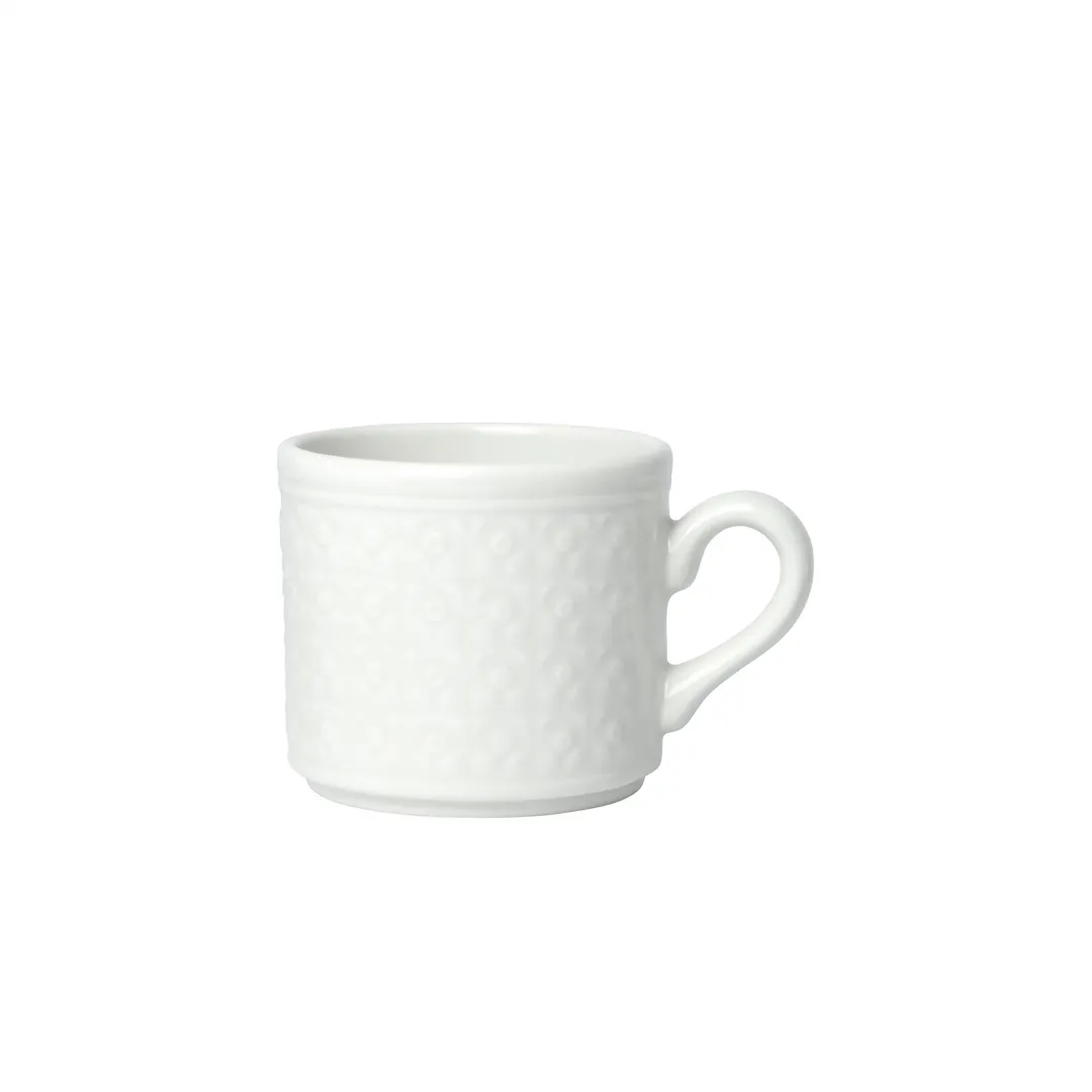 Steelite 1403X0132 China Cup, 3.0 oz, 3.25" x 2.125", Vitrified Ceramic, Oven Safe 530°F - 1 Dozen