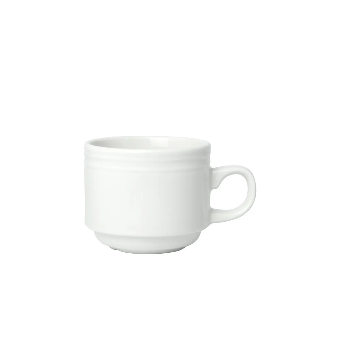 Steelite 1403X0134 - Stackable 3.0 oz Cup, 3.375" x 2.375" x 2.0", Bead, Oven Safe 530°F - 1 Dozen