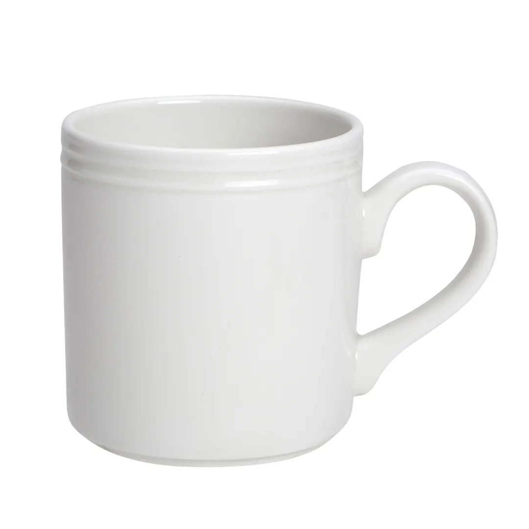 Steelite 1403X0135 Mug, 10 oz (4.75" x 3.25" x 3.5"), Bead Ceramic, Oven Safe 530°F - 1 Dozen