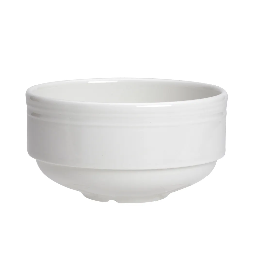 Steelite 1403X0136 Soup Cup, 10 Oz Unhandled-Stackable, 4.125" x 2.25" Oven Safe 530°F - 1 Dozen