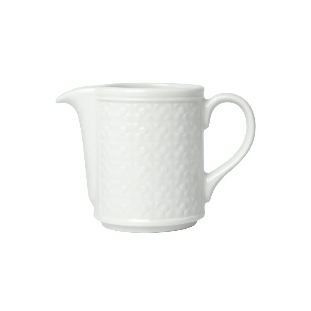 Steelite 1403X0137 Creamer Pitcher, 5 oz (4.375" x 2.375" x 3.0"), Ceramic Oven Safe to 530°F-6/Case