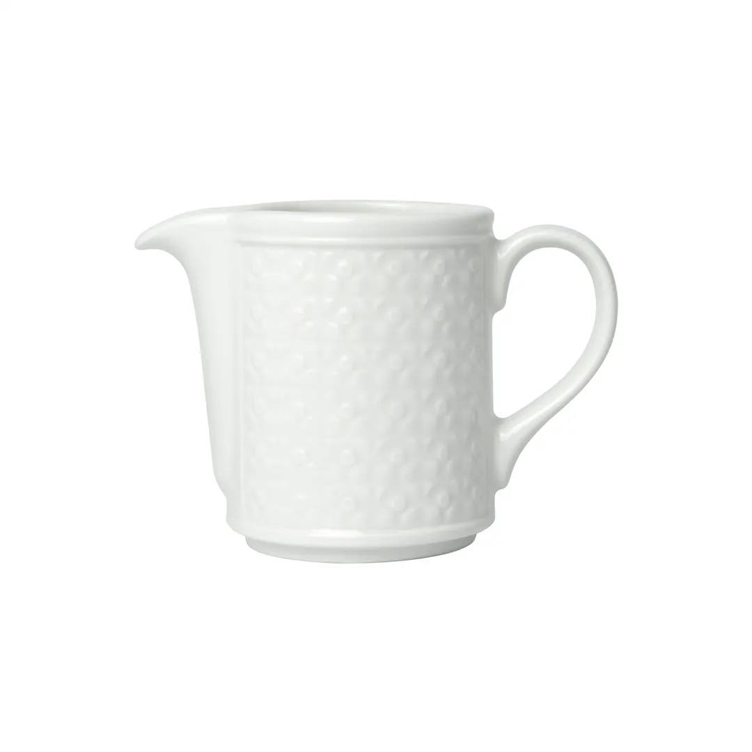 Steelite 1403X0137 Creamer Pitcher, 5 oz (4.375" x 2.375" x 3.0"), Ceramic Oven Safe to 530°F-6/Case
