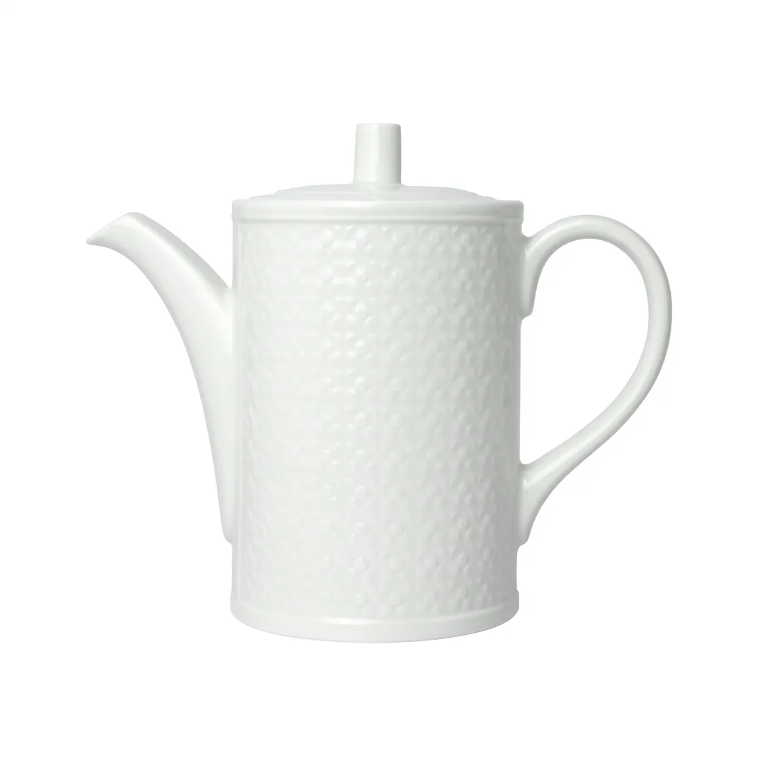 Steelite 1403X0141 Beverage Pot Lid, 11" X 8.5", Ceramic Bead, Oven Safe to 530°F/275°C - 1 Dozen