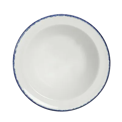 Steelite 17100131 - Atlanta Fruit Bowl, 4.5 oz (5.25" x 1.25") Dapple Blue Oven Safe 530°F - 36/Case