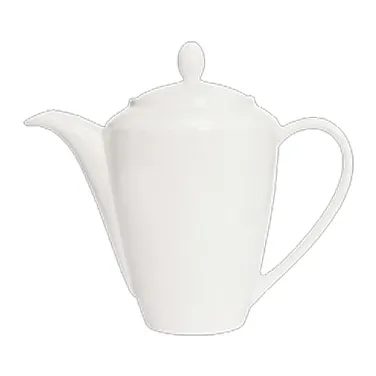 Steelite 17100831 Coffee Pot, 21 oz, 8.125" x 14" Dapple Blue China, Oven Safe to 530°F - 6/Case