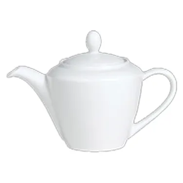 Steelite 17100834 Madison Teapot, 21 Oz (8.5" x 11"), Dapple Blue China, Oven Safe to 530°F - 6/Case