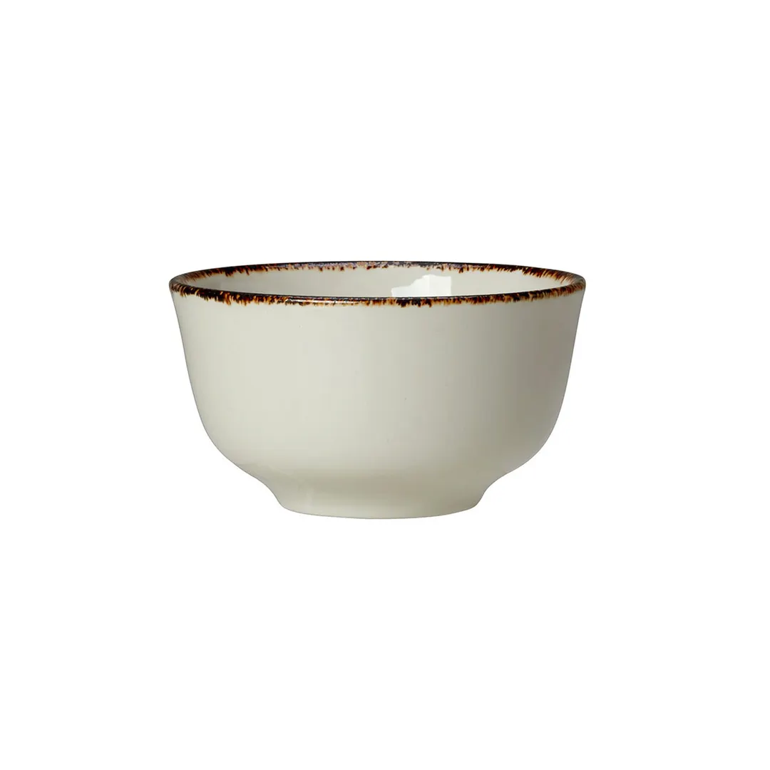 Steelite 17140379 Sugar Bowl, 8 Oz, 3.88" x 2.13" Dapple Brown China, Oven Safe To 530°F - 1 Dozen