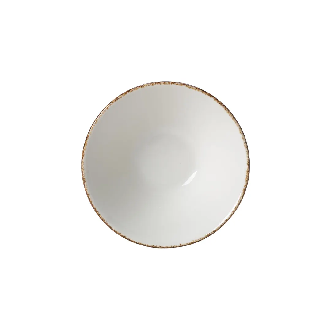 Steelite 17140595 Bowl - 5 oz, 4.5" x 1.625" Dapple Brown China, Oven Safe to 530°F - 1 Dozen